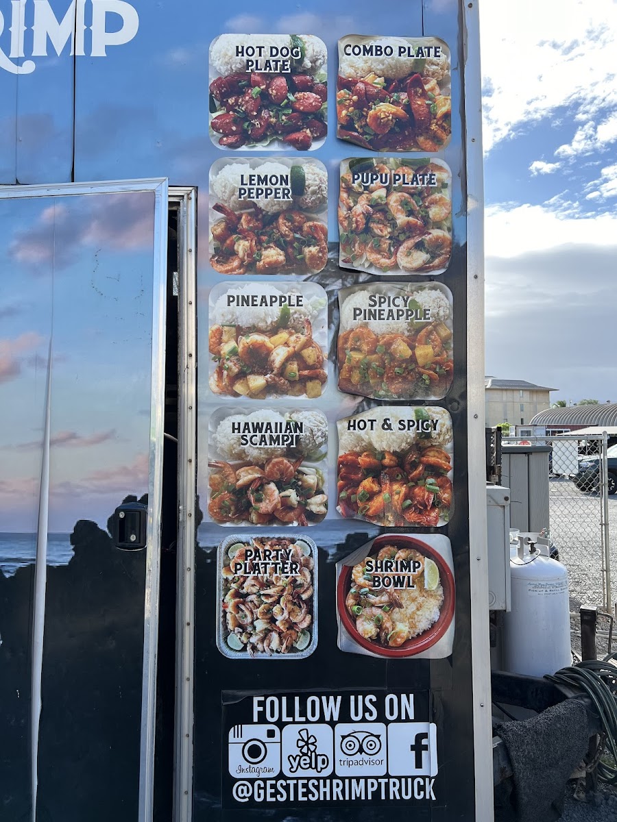 Geste Shrimp Truck Menu - Image 5